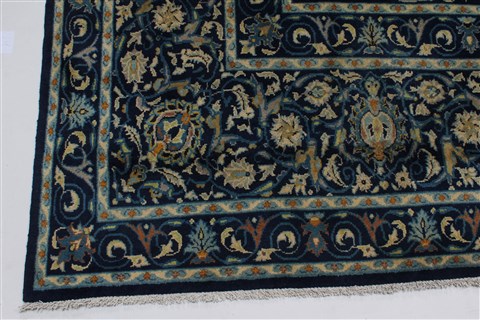 Kashan Beige Hand Knotted 103 X 166 Area Rug 100-27998 Image 7