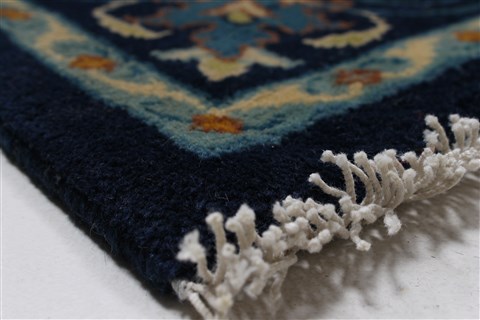 Kashan Beige Hand Knotted 103 X 166 Area Rug 100-27998 Image 8