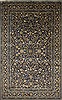 Kashan Beige Hand Knotted 103 X 166  Area Rug 100-27998 Thumb 0