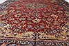 Isfahan Red Hand Knotted 95 X 131  Area Rug 100-27999 Thumb 6