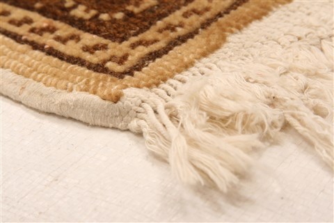 Kayseri Brown Hand Knotted 66 X 94 Area Rug 253-28002 Image 6