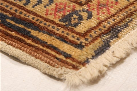 Kayseri Brown Hand Knotted 76 X 1010 Area Rug 253-28004 Image 6