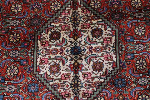 Tabriz Red Hand Knotted 98 X 123 Area Rug 100-28006 Image 10