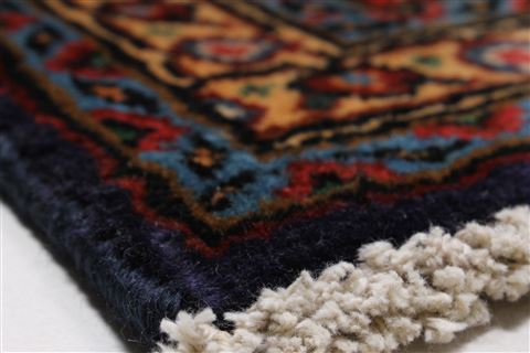 Tabriz Red Hand Knotted 98 X 123 Area Rug 100-28006 Image 12