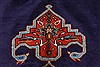 Tabriz Red Hand Knotted 98 X 123 Area Rug 100-28006 Thumb 42