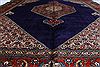 Tabriz Red Hand Knotted 98 X 123  Area Rug 100-28006 Thumb 8