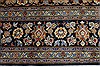 Kashan Beige Hand Knotted 100 X 131 Area Rug 100-28007 Thumb 7