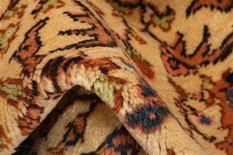 Kayseri Yellow Hand Knotted 66 X 95 Area Rug 253-28008 Image 1