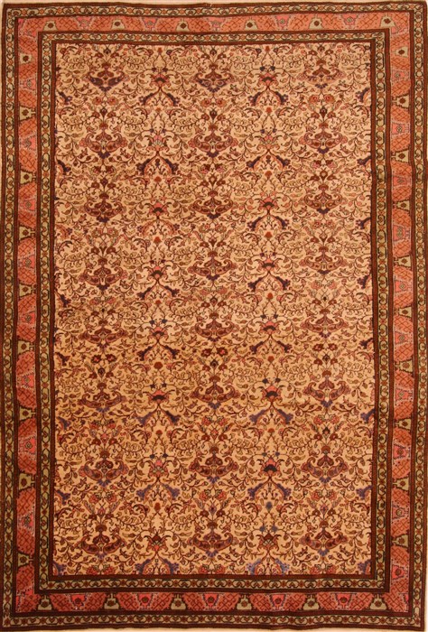 Kayseri Yellow Hand Knotted 66 X 95 Area Rug 253-28008 Image 0