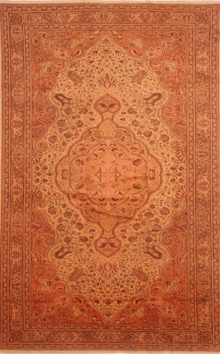 Kayseri Red Hand Knotted 75 X 119 Area Rug 253-28009 Image 0