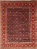 Varamin Blue Hand Knotted 82 X 109 Area Rug 100-28011 Thumb 0