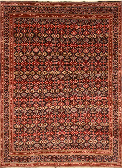 Mood Purple Hand Knotted 94 X 127 Area Rug 100-28013 Image 0
