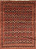 Mood Purple Hand Knotted 94 X 127 Area Rug 100-28013 Thumb 0