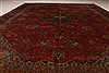 Sarouk Blue Hand Knotted 99 X 129  Area Rug 100-28014 Thumb 6