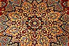 Isfahan Red Hand Knotted 98 X 139 Area Rug 100-28016 Thumb 7