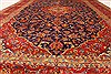 Kashan Blue Hand Knotted 97 X 143  Area Rug 100-28017 Thumb 7