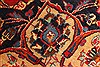 Kashan Red Hand Knotted 98 X 128  Area Rug 100-28018 Thumb 14