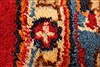 Kashan Red Hand Knotted 98 X 128 Area Rug 100-28018 Thumb 2