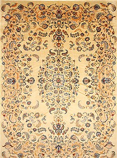 Kerman Blue Hand Knotted 11'2" X 15'6"  Area Rug 100-28021