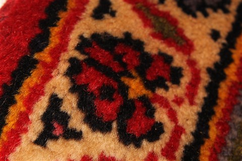 Kashan Red Hand Knotted 94 X 132 Area Rug 100-28022 Image 12