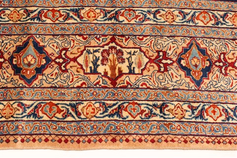 Kashmar Multicolor Hand Knotted 99 X 127 Area Rug 100-28026 Image 2