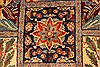 Kashmar Multicolor Hand Knotted 99 X 127  Area Rug 100-28026 Thumb 7