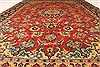 Isfahan Red Hand Knotted 87 X 126 Area Rug 100-28028 Thumb 5
