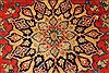 Isfahan Red Hand Knotted 87 X 126 Area Rug 100-28028 Thumb 7