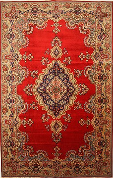 Tabriz Blue Hand Knotted 10'8" X 17'1"  Area Rug 100-28029