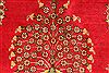 Tabriz Green Hand Knotted 101 X 126 Area Rug 100-28030 Thumb 13
