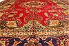 Tabriz Green Hand Knotted 101 X 126 Area Rug 100-28030 Thumb 26