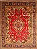 Tabriz Green Hand Knotted 101 X 126 Area Rug 100-28030 Thumb 0