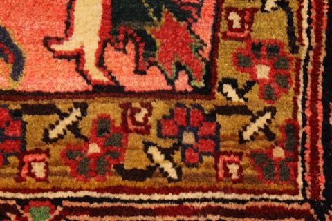 Heriz Beige Hand Knotted 128 X 188 Area Rug 100-28031 Image 1