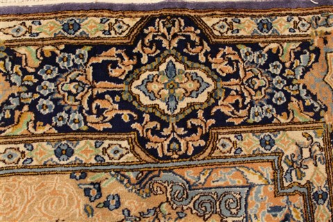 Kerman Purple Hand Knotted 73 X 103 Area Rug 400-28033 Image 11