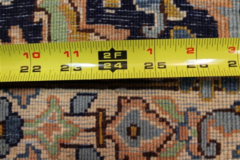 Kerman Purple Hand Knotted 73 X 103 Area Rug 400-28033 Image 3