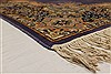 Kerman Purple Hand Knotted 73 X 103 Area Rug 400-28033 Thumb 1