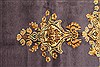 Kerman Purple Hand Knotted 73 X 103 Area Rug 400-28033 Thumb 9