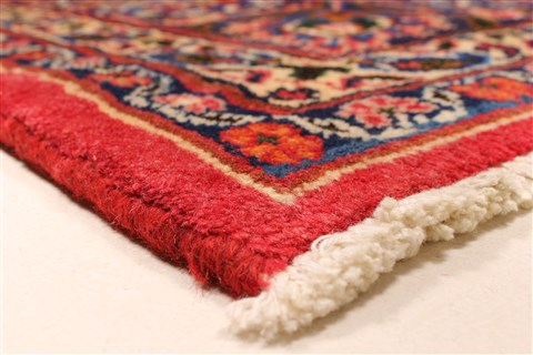 Mashad Red Hand Knotted 66 X 93 Area Rug 100-28034 Image 9