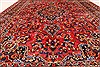 Mashad Red Hand Knotted 66 X 93  Area Rug 100-28034 Thumb 5