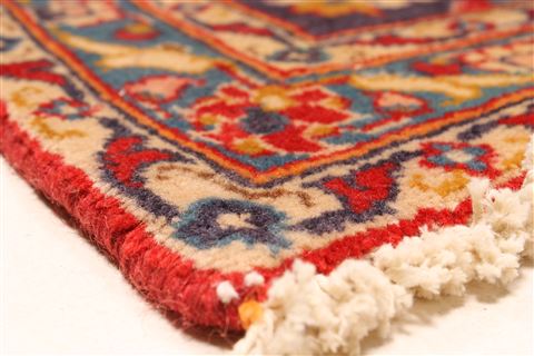 Kashan Red Hand Knotted 78 X 115 Area Rug 100-28035 Image 11