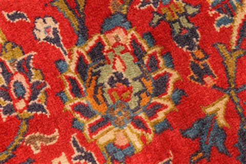 Kashan Red Hand Knotted 78 X 115 Area Rug 100-28035 Image 19
