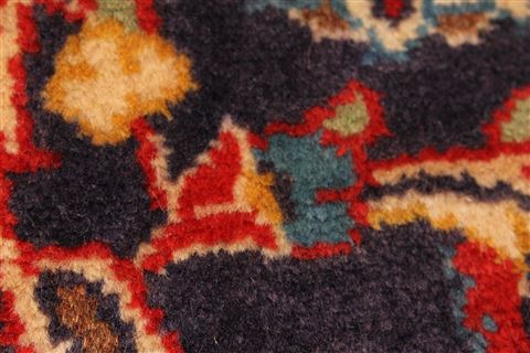 Kashan Red Hand Knotted 78 X 115 Area Rug 100-28035 Image 1