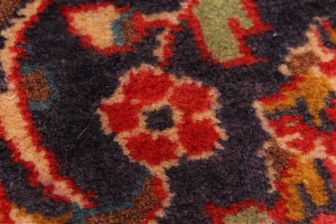 Kashan Red Hand Knotted 78 X 115 Area Rug 100-28035 Image 22