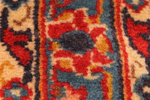 Kashan Red Hand Knotted 78 X 115 Area Rug 100-28035 Image 23
