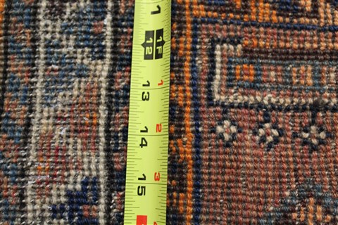 Shiraz Brown Hand Knotted 310 X 69 Area Rug 400-28038 Image 11