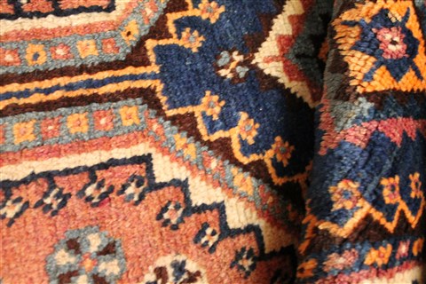Shiraz Brown Hand Knotted 310 X 69 Area Rug 400-28038 Image 6
