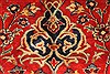 Kashan Red Hand Knotted 96 X 134  Area Rug 100-28039 Thumb 13