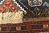 Qashqai Blue Hand Knotted 46 X 80 Area Rug 400-28041 Thumb 4
