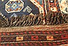 Qashqai Blue Hand Knotted 46 X 80 Area Rug 400-28041 Thumb 5