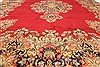 Kerman Green Hand Knotted 100 X 136 Area Rug 100-28042 Thumb 4